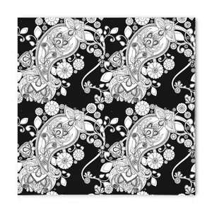 Women Scarf Customized Large Square Luxury Wholesale Vintage Pattern in Paisley Style Head Hair Scarves Wraps for Sleeping