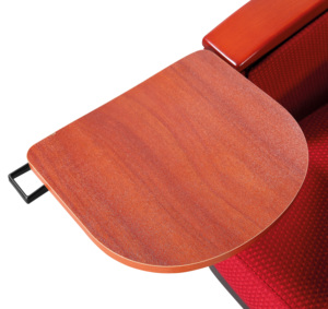 Venta Directa de Fábrica de Muebles Modernos de Plástico para Teatro, Sillas de Auditorio para Iglesias con Mesa de Escritura para Escuelas, Iglesias, Kenia - Product Image 3