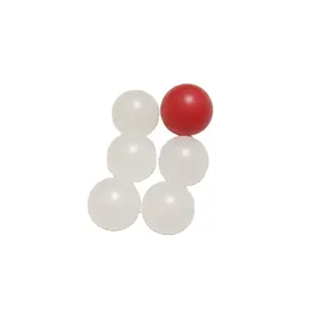 Bolas de plástico pp de 2mm a 50mm, bolas de plástico natural de polipropileno sólido, venta al por mayor