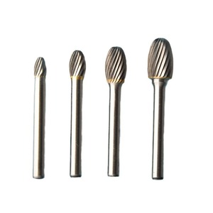 ตะไบโรตารี่คาร์ไบด์ชนิด E ก้าน 6 มม. หัวเจียรทังสเตนคาร์ไบด์สำหรับงานโลหะและงานไม้ - Product Image 2