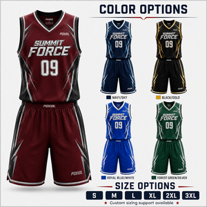 Tenues de <span class=keywords><strong>basketball</strong></span> personnalisées sublimées respirantes pour équipes : maillots et shorts de compétition DriFit pour tournois - Product Image 4