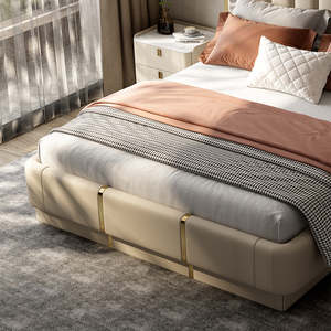 Yishangsen, muebles de dormitorio de lujo para el hogar, marco de cama tamaño King Queen, Hotel, apartamento, dormitorio, <span class=keywords><strong>Suite</strong></span>, <span class=keywords><strong>Suite</strong></span>, cama King Size - Product Image 4