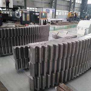 Factory Processed Rotary Drive Gear Ring Segmented Arc Rack Component for Earth-Moving Machinery Electric Shovel & Dragline - Product Image 5