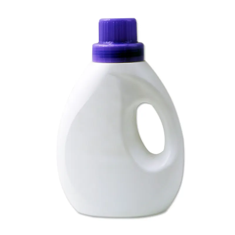 1 Liter Plastik-Flüssigwaschmittel-Flasche 1.000 ml Waschflüssigkeits-Weichemittel-Bleichtmittelflasche mit Kappe