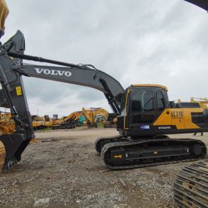 Excavadora de orugas Volvo EC210 220 240 usada, maquinaria de excavadora de segunda mano de 21 toneladas, excavadora Volvo 210 - Product Image 1