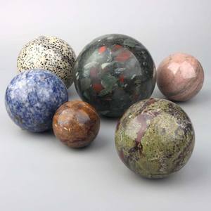 Boule de cristal Labradorite violet de guérison, 40mm, 200mm, sphère ronde naturelle, claire, sphère magique - Product Image 5