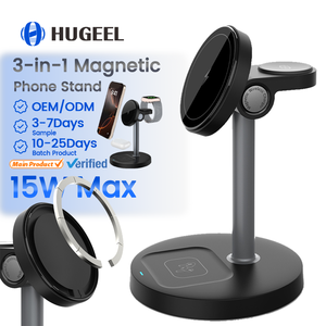 Nouvelle Station de Recharge Sans Fil 3-<span class=keywords><strong>en</strong></span>-1 2026 – <span class=keywords><strong>Chargeur</strong></span> Rapide de Bureau pour <span class=keywords><strong>iPhone</strong></span> 16 15 Pro Max et Support de Charge Magnétique pour Montre Connectée PD 3.0 - Product Image 1