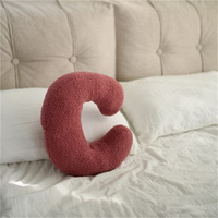 Décor à la maison oreiller canapé oreiller salon jouet coussin 26 Alphabet agneau lettre oreiller pour la décoration