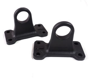 Ganchos de remolque de coche, gancho de remolque receptor de enganche de parachoques trasero rojo/negro para Land Rover <span class=keywords><strong>Defender</strong></span> - Product Image 1