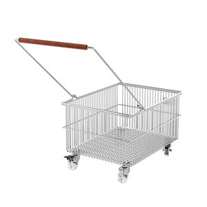 Panier à linge en fer et chariot <span class=keywords><strong>de</strong></span> rangement compact pour balcon et sous-meuble, idéal pour le rangement des vêtements près <span class=keywords><strong>de</strong></span> la <span class=keywords><strong>machine</strong></span> à <span class=keywords><strong>laver</strong></span> - Product Image 3
