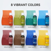 TIMESRUI Colorant liquide pigmenté ultra concentré à base d'eau, non toxique, pour Jesmonite, plâtre, résine aqueuse, ciment, béton