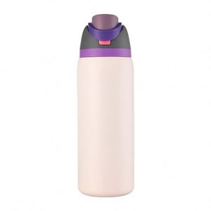 Vaso Térmico de Acero Inoxidable de Doble Pared de 32oz con Logotipo Personalizado, Recubrimiento en Polvo, Botella de Agua Deportiva al Vacío con Pajita - Product Image 2