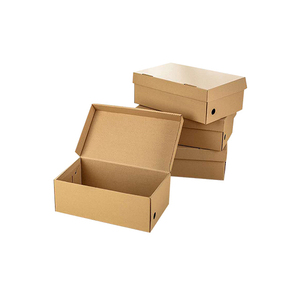 Venta al por mayor de encargo de lujo plegables de cartón, embalaje de caja de zapatos con logotipo personalizado - Product Image 3