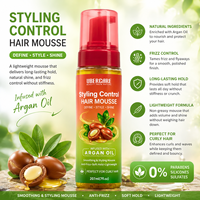 Mousse Coiffante Hydratante à l'Huile d'Argan Effet Brillance et Tenue Longue Durée pour Cheveux Bouclés – Prix de Gros