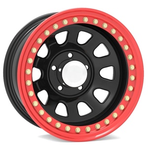 JUWA Jantes Beadlock tout-terrain 4x4 neuves en <span class=keywords><strong>acier</strong></span> finition noire pour SUV - Product Image 2