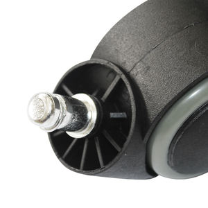 <span class=keywords><strong>Vente</strong></span> en gros Meilleures ventes Chaise de bureau à tige annulaire de 2 pouces Roulette en nylon de nivellement à bord gris - Product Image 4