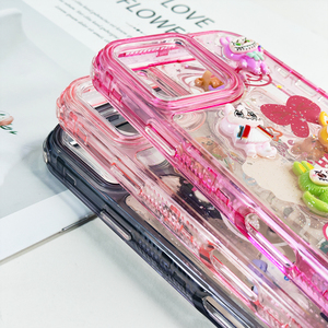 Funda de teléfono de dibujos animados 3D personalizada para <span class=keywords><strong>iPhone</strong></span> 16 <span class=keywords><strong>Pro</strong></span> 15 <span class=keywords><strong>14</strong></span> <span class=keywords><strong>Pro</strong></span> <span class=keywords><strong>Max</strong></span> 360 Fundas de teléfono Transparentes Para Celular - Product Image 4