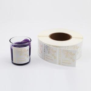 Etiquetas de rollo de vela estampadas con lámina dorada adhesiva personalizada de bajo precio con superposición holográfica para juegos de regalo Embalaje <span class=keywords><strong>Premium</strong></span> - Product Image 1