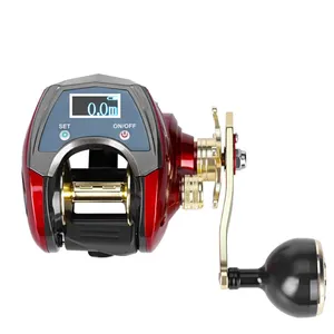 Nouveau moulinet de pêche OEM avec frein magnétique, puissance de freinage de 20 kg, affichage lumineux froid, pour <span class=keywords><strong>la</strong></span> pêche au gros gibier et <span class=keywords><strong>la</strong></span> pêche électrique en haute mer - Product Image 2