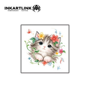 Tatouages temporaires écologiques de haute qualité en gros personnalisables avec des chats mignons et sexy pour les visages, les bras, les femmes, les filles, les enfants - Product Image 4