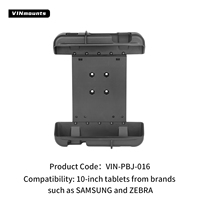 Support de tablette robuste à ressort VINmounts de 10 pouces pour tablettes Zebra ET40/45 de 10 pouces avec ou sans étui VIN-PBJ-016