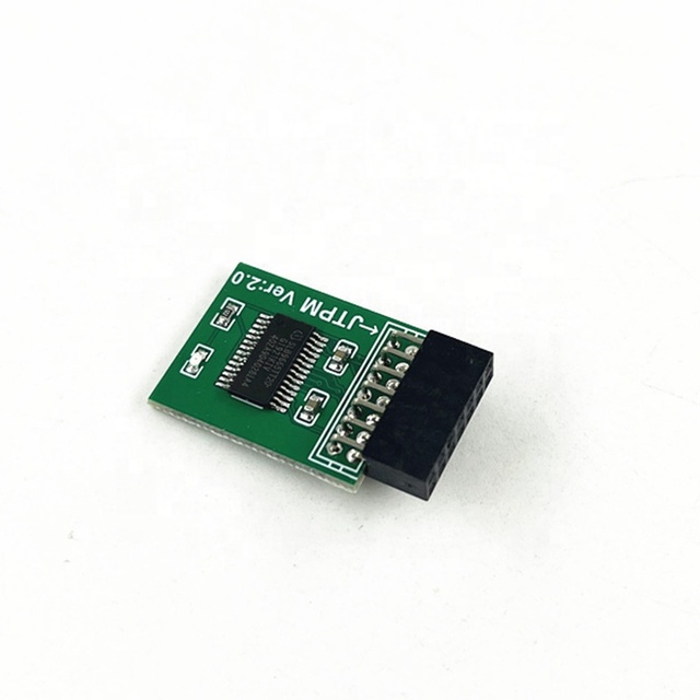 TPM 2.0 Encryption Security Module Remote Card LPC-14PIN Module 14Pin LPC For MSI TPM2.0 LPC 14 Pin Security Module