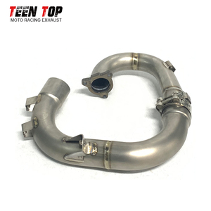 Cabezal de escape para Yamaha YZ450F 2014-2017 <span class=keywords><strong>WR450F</strong></span> <span class=keywords><strong>2016</strong></span>-2018 Tubo delantero de escape de motocicleta - Product Image 6