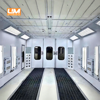 Chauffe-lampe infrarouge électrique économique de qualité supérieure 34KW pour cabine de peinture automobile, tension 380V, éclairage LED, certifié CE/ISO