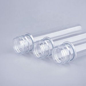 Hot Sale Cylinder Tubes Candy Packaging Transparent Hard Plastic Food Grade PET Tube With Aluminium Screw Lid - Product Image 2