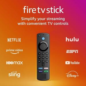 Para Amazon L5B83G Control remoto para <span class=keywords><strong>tres</strong></span> generaciones Material plástico Código fijo Compatible con Fire <span class=keywords><strong>TV</strong></span> Stick 4K Max - Product Image 2