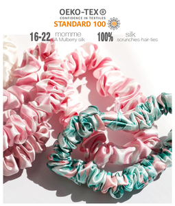 Charmeuse lụa Charmeuse scrunchy thường xuyên lụa scrunchies trang web độc lập - Product Image 5