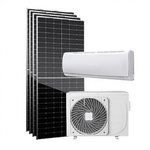 9000btu ทำความร้อนผนังแบบแยกและระบายความร้อน12000btu 18000btu 24000btu เครื่องปรับอากาศแบบไฮบริดพลังงานแสงอาทิตย์18000btu เทคโนโลยีไฮบริดพลังงานแสงอาทิตย์ - Product Image 3