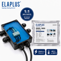 Elaplus SIGEL 1805 Gel de silicone bicomposant pour le scellement diélectrique, composé d'isolation en silicone pour modules électriques