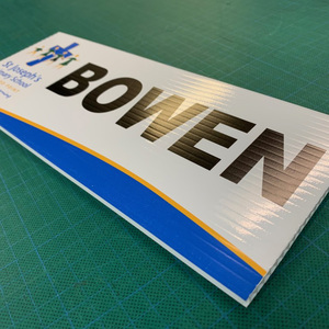 Hojas huecas de plástico PP corrugado impresas a prueba de agua de 5mm, tableros publicitarios para exteriores para letreros de patio, letreros de césped, anuncios de bandidos - Product Image 4