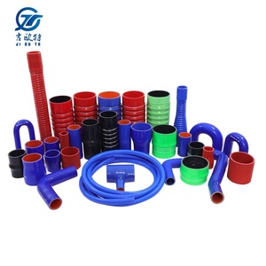 Kit de Mangueras de Refrigerante de Silicona para Radiador de Carreras de 3 Capas, Color Rojo/Azul Personalizado, Codo de Silicona, Manguera de Calefacción de Silicona - Product Image 2