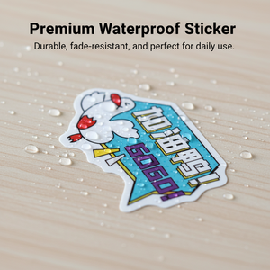 Pegatinas personalizadas brillantes troqueladas, pegatinas personalizadas, logotipos, pegatinas de vinilo impermeables, impresas para decoración - Product Image 3