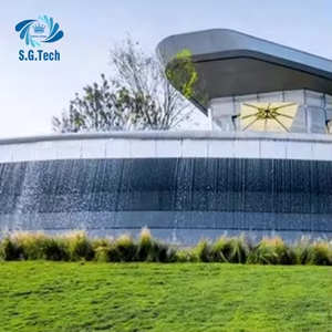 ม่านน้ำตกกลางแจ้งแบบสั่งทำพิเศษจากสแตนเลสสำหรับตกแต่งภายนอกอาคาร ปี 2026 จากผู้ผลิต - Product Image 3