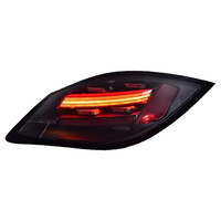 Feux arrière à LED fumés avec clignotants séquentiels dynamiques pour Porsche Cayman 987.2 2009-2012, ensemble de feux arrière (paire)