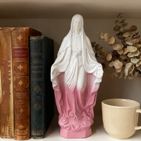 Fabricant OEM d'objets artisanaux en résine, figurine religieuse catholique élégante et pratique en polyrésine, statue, sculpture de la Vierge Marie