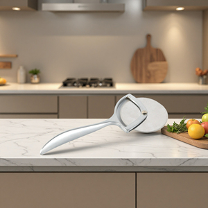 Coupe-<span class=keywords><strong>pizza</strong></span> en acier inoxydable et en alliage de zinc pour le roulement de la poignée de coupe de <span class=keywords><strong>pizza</strong></span> <span class=keywords><strong>XL</strong></span>-Professional Factory Logo personnalisé lame de roue unique - Product Image 4