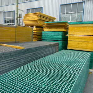 Fabricante de Suministro Directo de Producción Profesional, Rejilla de FRP de Alta Calidad, Resistente al Fuego y a la Corrosión, para Uso Industrial - Product Image 5