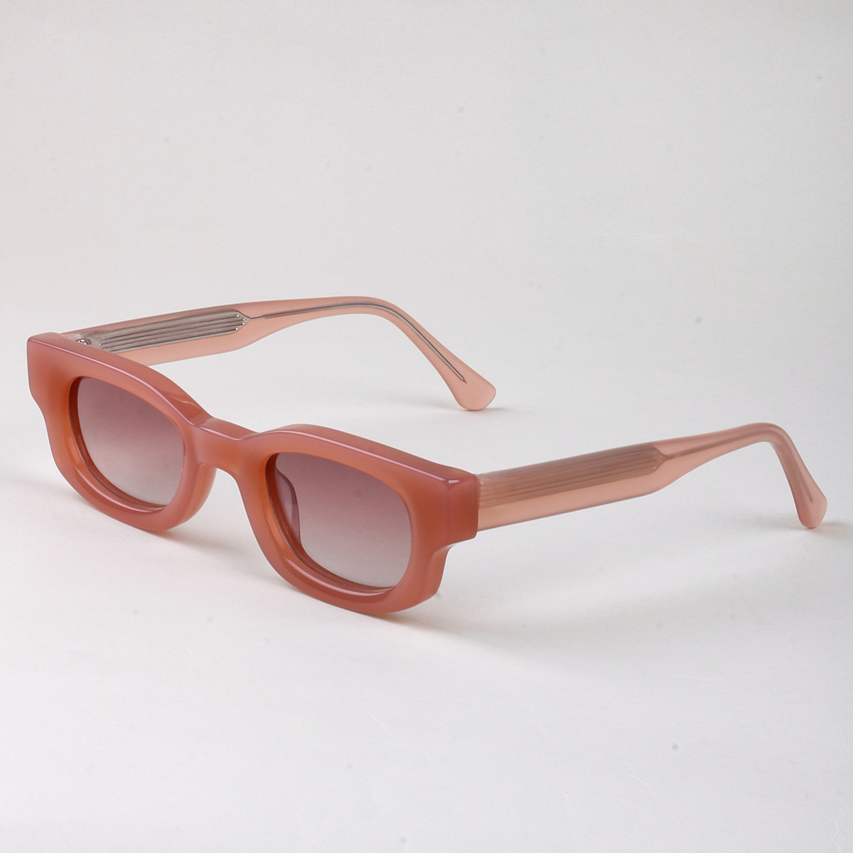 Polarized UV Protection Oversized Square Acetate Sunglasses Polarized Square Sunglasses for Overseas Markets - UV400 main image 4