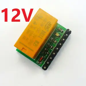 Ultra-small DC 12v DPDT double pole double throw relay module reverse polarity switch plate Motor LED