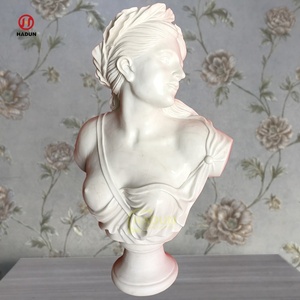 <span class=keywords><strong>Buste</strong></span> sculpté à la main Sculpture en <span class=keywords><strong>marbre</strong></span> Femmes <span class=keywords><strong>Buste</strong></span> en pierre naturelle pour la décoration de la maison - Product Image 2