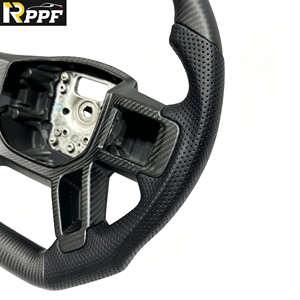 Venta Directa de Fábrica Rppf para Land Rover Range Rover <span class=keywords><strong>Evoque</strong></span> Range Rover Velar, Accesorios para Automóviles, Volante de Fibra de Carbono - Product Image 5