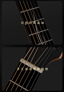 אניה EGA-Q1 pro/q <span class=keywords><strong>41</strong></span> אינץ 'ga מעוגל פינות חביות גרסה מקורית פורניר גיטרה אווניר אפריקאי מהגוני גיטרה - Product Image 6
