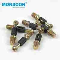 Meubles invisible connecteur armoires de cuisine en plastique bois connecteur raccords décoratif en laiton boulon de connexion serrures à came vis