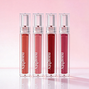 Naughty Percent Liquid Matte Lip Tint 03 Virtual Red Long Lasting Waterproof 4.5g Tous types de peau - Product Image 2