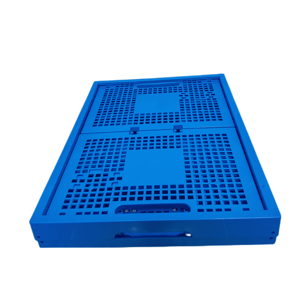 क्यु सब्जी बक्से प्लास्टिक भारी शुल्क सब्जी फल और सब्जियों के लिए प्लास्टिक के बक्से - Product Image 4