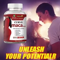 Yetişkinler İçin Curve Black Maca Plus Jelibonları Büyük Kalçalar ve Geliştirilmiş Kemik Yoğunluğu - Erkekler ve Kadınlar İçin Canlılığı Artırıcı Popo Büyütücü